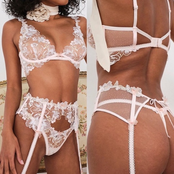 For Love and Lemons Bra and Garter Belt - Picture 12 of 12